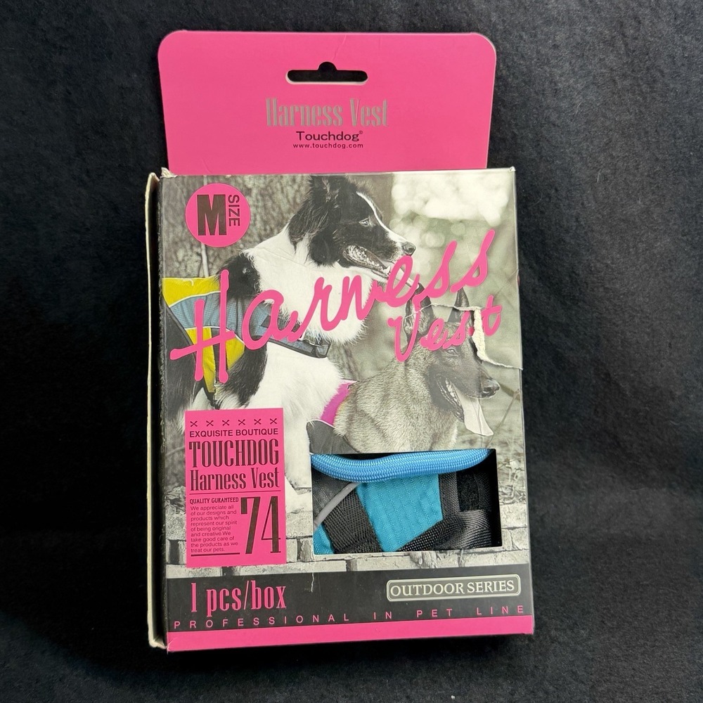 Touchdog dog harness size‎ large New Open Box